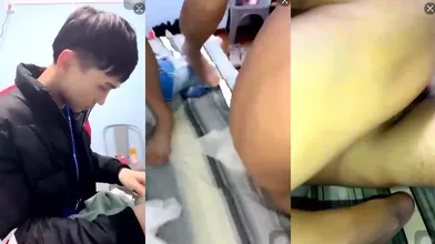 弟弟发现哥哥偷玩男人,威胁哥哥不操射自己,就告诉爸妈