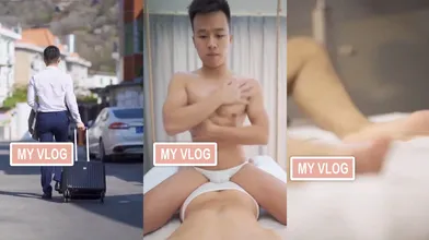【五一推荐福利】半夜的泰式按摩,正装男酒店的深入交流