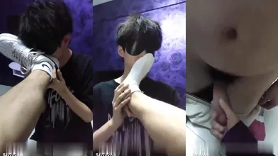 【上集】网红小狼狗插射高中弟弟
