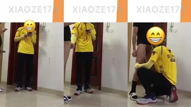美团小哥被勾引
