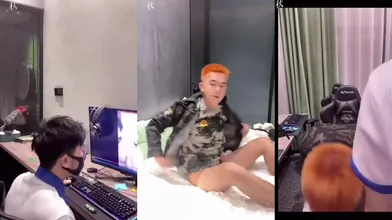 保安小哥勾引上网学弟打炮,别看黄片了,我们做爱吧！