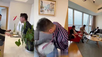 八块腹肌正装丝袜4P操射 (上,推荐)