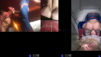 蜘蛛侠被艹爽射一脸(中,推荐)