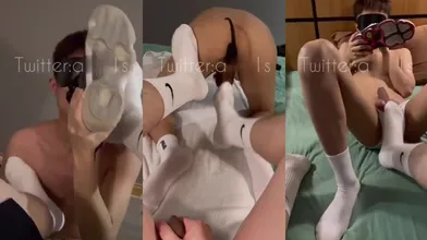网黄S阿橙卡卡Ss,调教小骚狗狂吸球鞋白袜,骚到不行～【阿橙卡卡Ss】