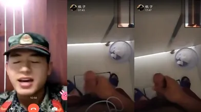 真实超帅陆军西南军区士兵难忍诱惑,集训结束视频自慰打飞机,最后亮出刺刀射出精液,25分钟超时长让你体验兵哥哥的魅力