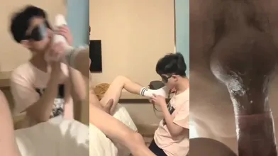 白袜长吊体育生酒店调教做爱