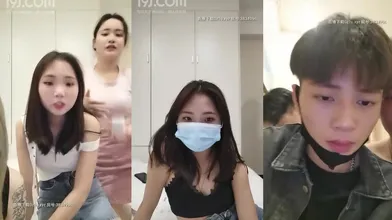【残星璀璨】年轻男女帅气小哥3P啪啪激情大战，00后嫩妹后入骑乘猛操一个搞完再换另一个编号6D1AC636