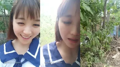 小女子梦梵短发骚女和炮友户外路上干，脱光光直接路边后入有个大爷路过，搞得呻吟娇喘大声编号B1A607BD