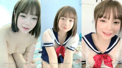 邻家小可爱幼齿（初樱）美大奶小可爱释放自我已肯玩双道具自慰(5)编号1E09B96
