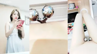 高颜值妹子营养快线抹逼道具自慰，按摩器插入快速抽插无毛逼逼非常诱人，很是诱惑喜欢不要错过编号7E56BAC6