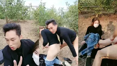 【金牌小可】小哥户外小树林激情啪啪，树上后入骑乘大力猛操非常诱人，很是诱惑喜欢不要错过编号12FCCD1F