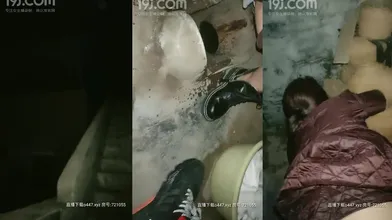 【乡村偷情故事】河南农村小伙不惧寒冷，半夜蹲守村里厕所几小时，等少妇来偷情，口交啪啪后入，真实紧张刺激编号24BA29D1