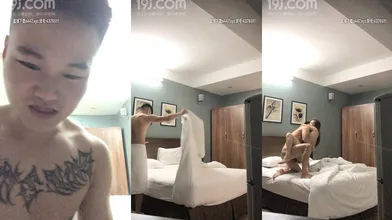 【肌肉男酒店探花】壮小伙约操高挑颜值上门妹，抱起来狂插，妹子一开始不开心被操爽后喜笑颜开编号153EC315