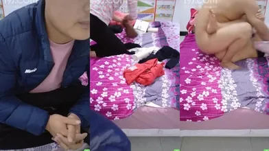 民工夫妇出租房下班黄播贴补家用有点放不开操逼真实也很卖力编号3261232A