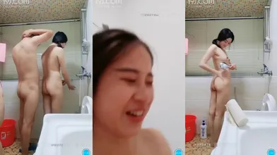 奶茶妹【小眯眯】带着气质少妇闺蜜一块伺候大屌粉丝鸳鸯浴啪啪，给闺蜜舔阴编号3DE9F11F