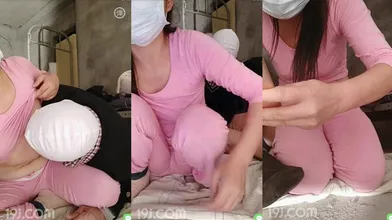 湘妹子少妇主播勾搭工地看守大爷直播操逼大爷带腿静脉曲张很厉害有点恐怖主播也是拼了编号375ACCC6