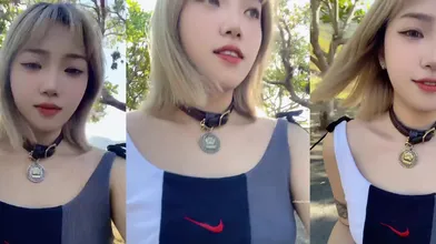 【强烈推荐】，顶级露脸小母狗【Lunana】推特5000元订阅福利⑥，露出喝尿调教啪啪，各种花样，玩花了 (16)