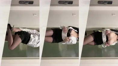 美乳翘臀性感尤物『懒懒呢』顶级大奶被操的晃吖晃，端庄优雅的外表与淫荡的样子超级反差 这样尤物谁受得了(2)