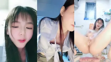 高颜值白富美，抖音网红女神【小馋猫】还是下海了，美到爆究极反差，诱人裸舞，脸穴同框自慰喷水_mp4_ (7)
