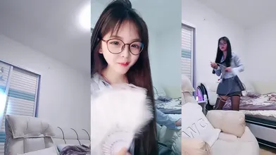 高颜值白富美，抖音网红女神【小馋猫】还是下海了，美到爆究极反差，诱人裸舞，脸穴同框自慰喷水