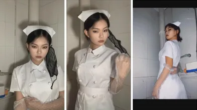 【瓜友分享】广西护士学院蒋X怿和男友日常自拍性爱视频把她草得服服帖帖说脏话